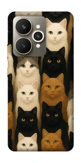 Чохол на Realme 15 Colorful Cat Collage фото 1 з 1