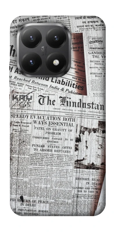 Чехол на Xiaomi 15T Газеты фото 1 из 1