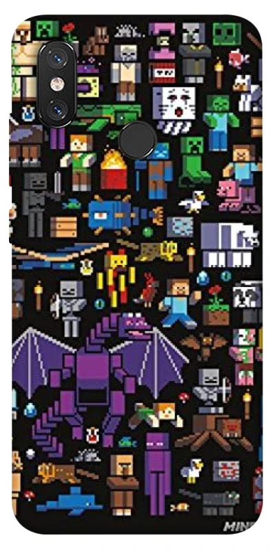 Чохол на Xiaomi Mi 8 Minecraft v5 фото 1 з 1