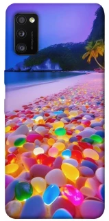 Чохол на Samsung Galaxy A41 Каміння світиться на березі фото 1 з 1