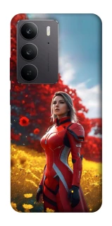 Чехол на Realme C75 Cyber space girl ver.5 фото 1 из 1