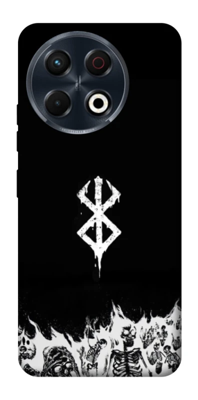 Чохол на TECNO Spark 30 Pro (KL7) Berserk skeletons фото 1 з 1