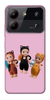 Чохол на ZTE Blade A54 4G Cat Cafe Trio фото 1 з 1