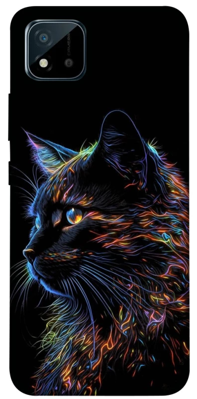 Чохол на Realme C11 (2021) Чорний кіт фото 1 з 1