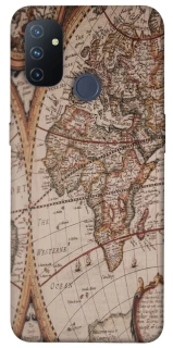 Чехол на OnePlus Nord N100 Карта путешествий фото 1 из 1