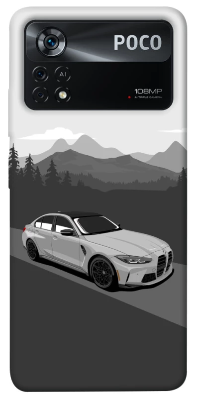 Чохол на Xiaomi Poco X4 Pro 5G BMW grey v3 фото 1 з 1