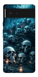 Чехол на Google Pixel 6 Skulls v3 фото 1 из 1