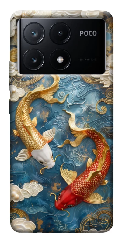 Чохол на Xiaomi Poco X6 Koi carp фото 1 з 1