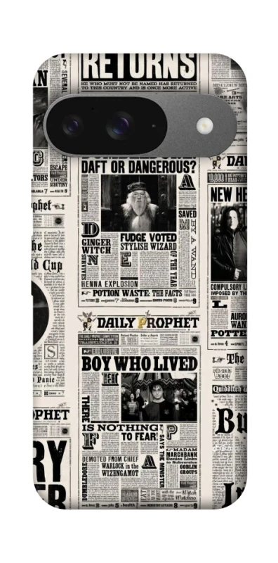 Чохол на Google Pixel 10 Harry Potter newspaper фото 1 з 1