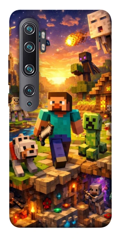 Чохол на Xiaomi Mi Note 10 / Note 10 Pro / Mi CC9 Pro Minecraft v6 фото 1 з 1