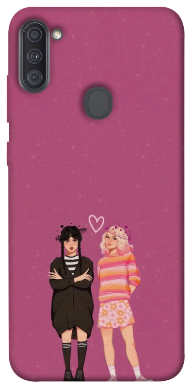 Чохол на Samsung Galaxy A11 Raven & Rainbow Wednesday фото 1 з 1