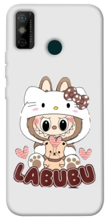 Чохол на TECNO Spark 6 Go Hello Kitty Labubu фото 1 з 1