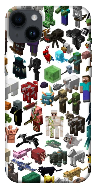 Чохол на Apple iPhone 14 Plus (6.7") Minecraft v4 фото 1 з 1