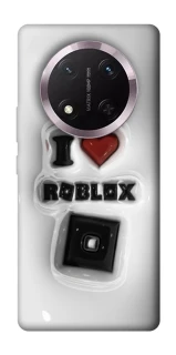 Чохол на Honor X9c I love Roblox фото 1 з 1