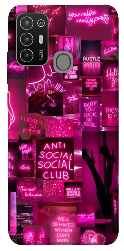 Чохол на ZTE Blade A52 Hot collage ver.7 фото 1 з 1