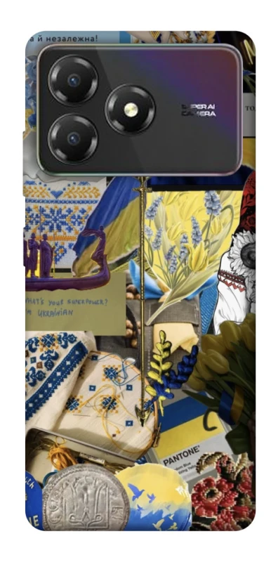 Чохол на ZTE Blade A36 Ukraine style ver.7 фото 1 з 1