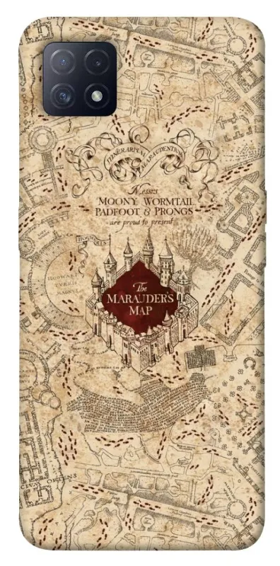 Чохол на Oppo A72 5G / A73 5G Marauders map фото 1 з 1