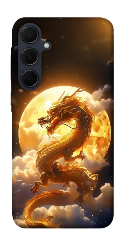 Чехол на Samsung Galaxy A55 Golden Dragon фото 1 из 1