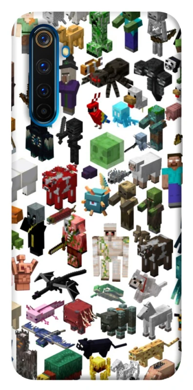 Чохол на Realme 6 Pro Minecraft v4 фото 1 з 1
