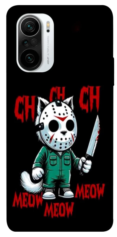 Чехол на Xiaomi Redmi K40 / K40 Pro / K40 Pro+ / Poco F3 Lucky Friday 13th Cat фото 1 из 1