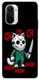 Чохол на Xiaomi Redmi K40 / K40 Pro / K40 Pro+ / Poco F3 Lucky Friday 13th Cat фото 1 з 1