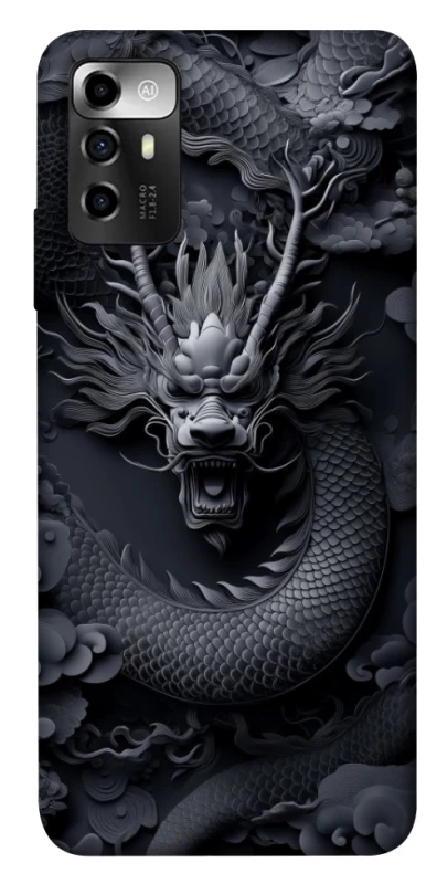 Чохол на ZTE Blade V40 Vita black dragon фото 1 з 1