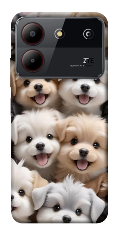 Чохол на ZTE Blade A54 4G Doggy Love фото 1 з 1