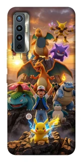 Чехол на TECNO Camon 17 Pokemon фото 1 из 1