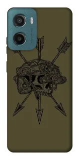 Чохол на Motorola Moto G06 Mil skull фото 1 з 1
