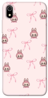 Чехол на Xiaomi Redmi 7A Pink bows and Labubus фото 1 из 1