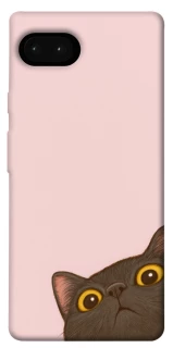 Чехол на Google Pixel 7a Peeping cat фото 1 из 1