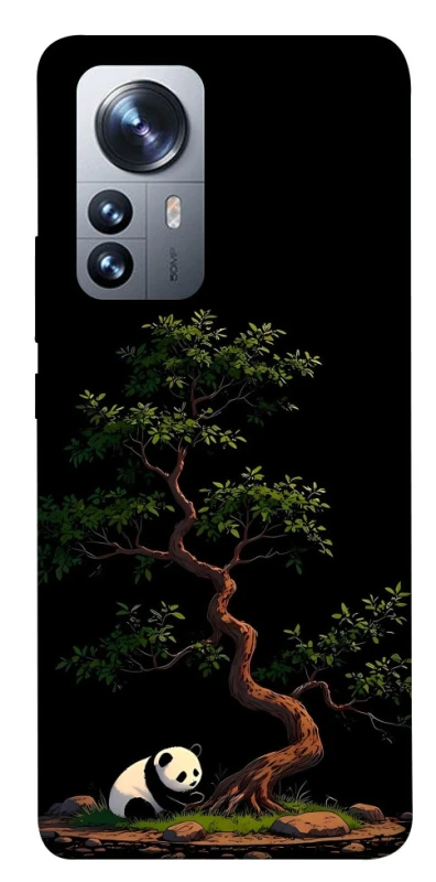 Чохол на Xiaomi 12 / 12X Panda and tree фото 1 з 1