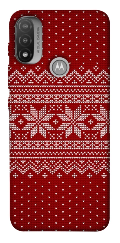 Чохол на Motorola Moto E20 Новорічний v5 фото 1 з 1