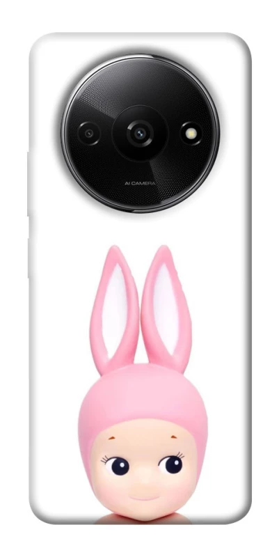 Чехол на Xiaomi Redmi A3 Minimal Bunny Peek фото 1 из 1