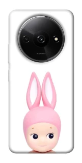 Чохол на Xiaomi Redmi A3 Minimal Bunny Peek фото 1 з 1