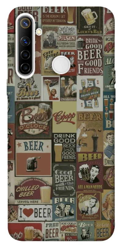 Чохол на Realme 6i Retro collage ver.1 фото 1 з 1