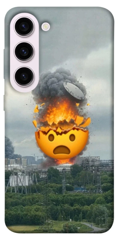 Чохол на Samsung Galaxy S23+ Moscow never sleeps ver.2 фото 1 з 1