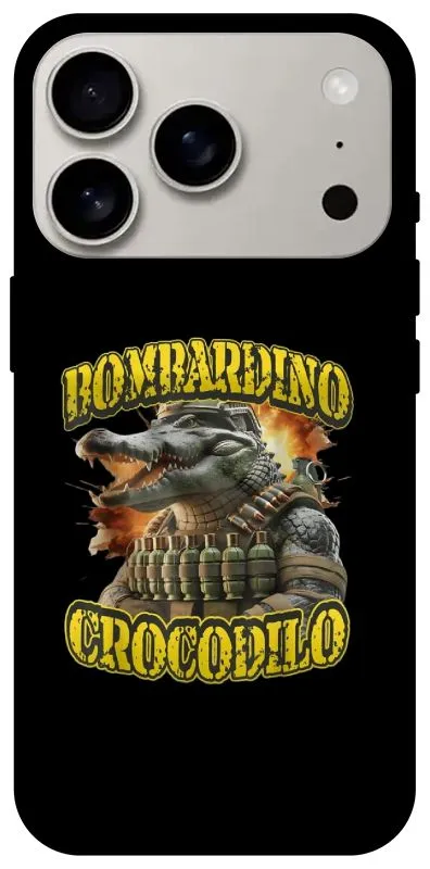 Чохол на Apple iPhone 18 Pro Bombardino Crocodilo фото 1 з 1