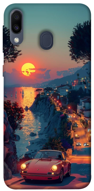 Чехол на Samsung Galaxy M20 Porsche sunrise фото 1 из 1
