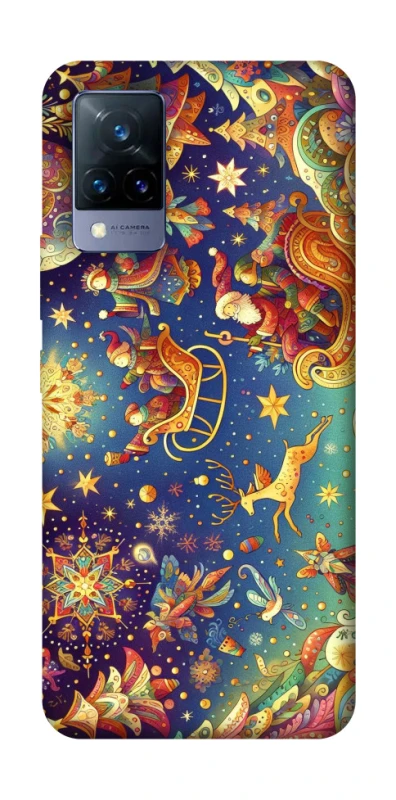 Чохол на Vivo V21 Christmas spirit ver.10 фото 1 з 1