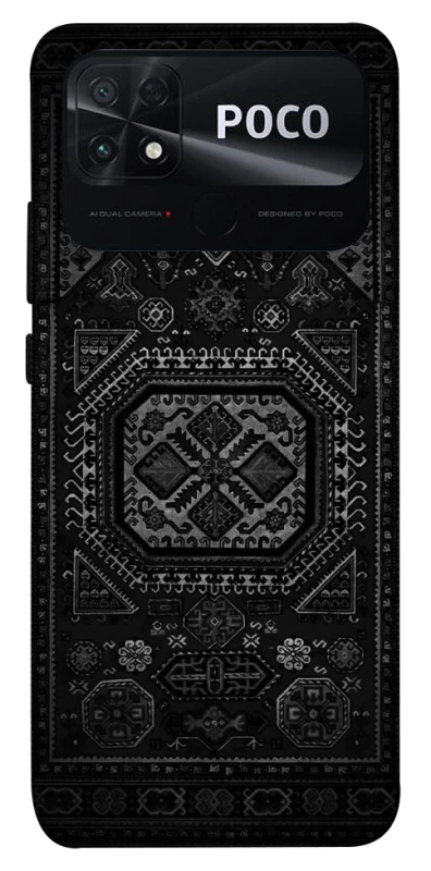 Чохол на Xiaomi Poco C40 Чорний килим фото 1 з 1