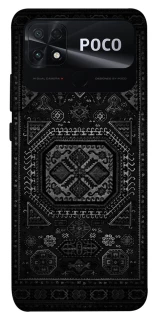 Чохол на Xiaomi Poco C40 Чорний килим фото 1 з 1