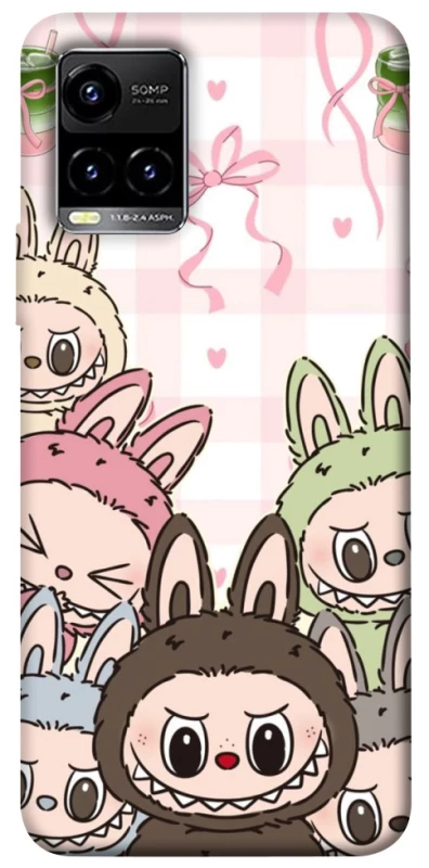 Чохол на Vivo Y21 / Y33s All Labubu 2 фото 1 з 1