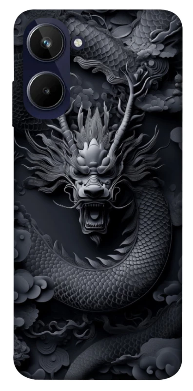 Чохол на Realme 10 4G black dragon фото 1 з 1