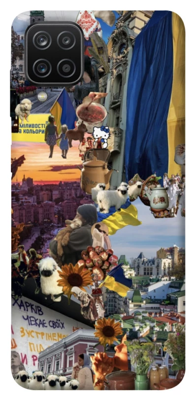 Чохол на Samsung Galaxy A12 Ukraine style ver.2 фото 1 з 1