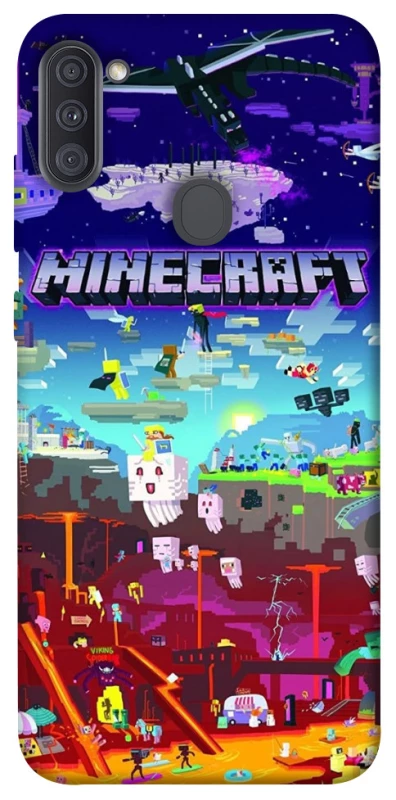 Чохол на Samsung Galaxy A11 Minecraft world фото 1 з 1