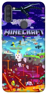 Чехол на Samsung Galaxy A11 Minecraft world фото 1 из 1