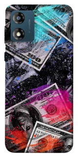 Чохол на Motorola Moto E13 Neo dollar v3 фото 1 з 1