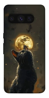 Чехол на Google Pixel 8 Pro Кот под луной v2 фото 1 из 1