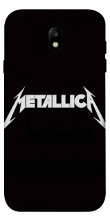 Чехол на Samsung J730 Galaxy J7 (2017) Metallica logo фото 1 Чехол на Samsung J730 Galaxy J7 (2017) Metallica logo фото 1 из 1